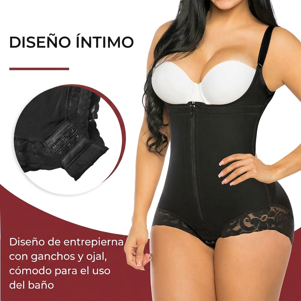 Fajas Control de Abdomen con Busto Abierto, Body Moldeador de Cuerpo y Figura para Mujer