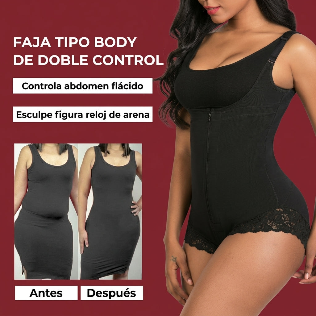 Fajas Control de Abdomen con Busto Abierto, Body Moldeador de Cuerpo y Figura para Mujer