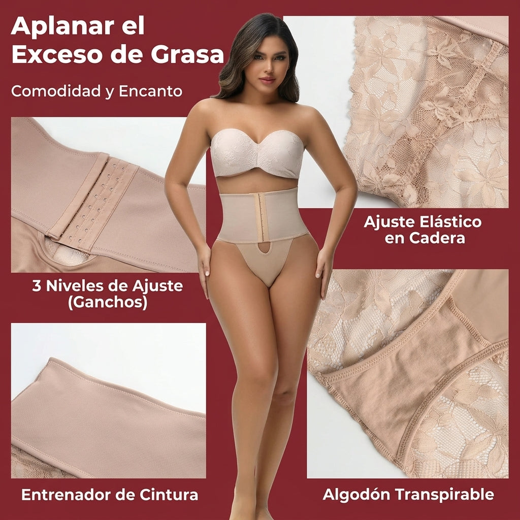 Patie faja control de abdomen y encaje.