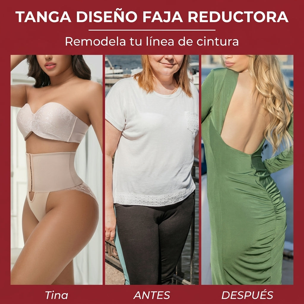 Patie faja control de abdomen y encaje.
