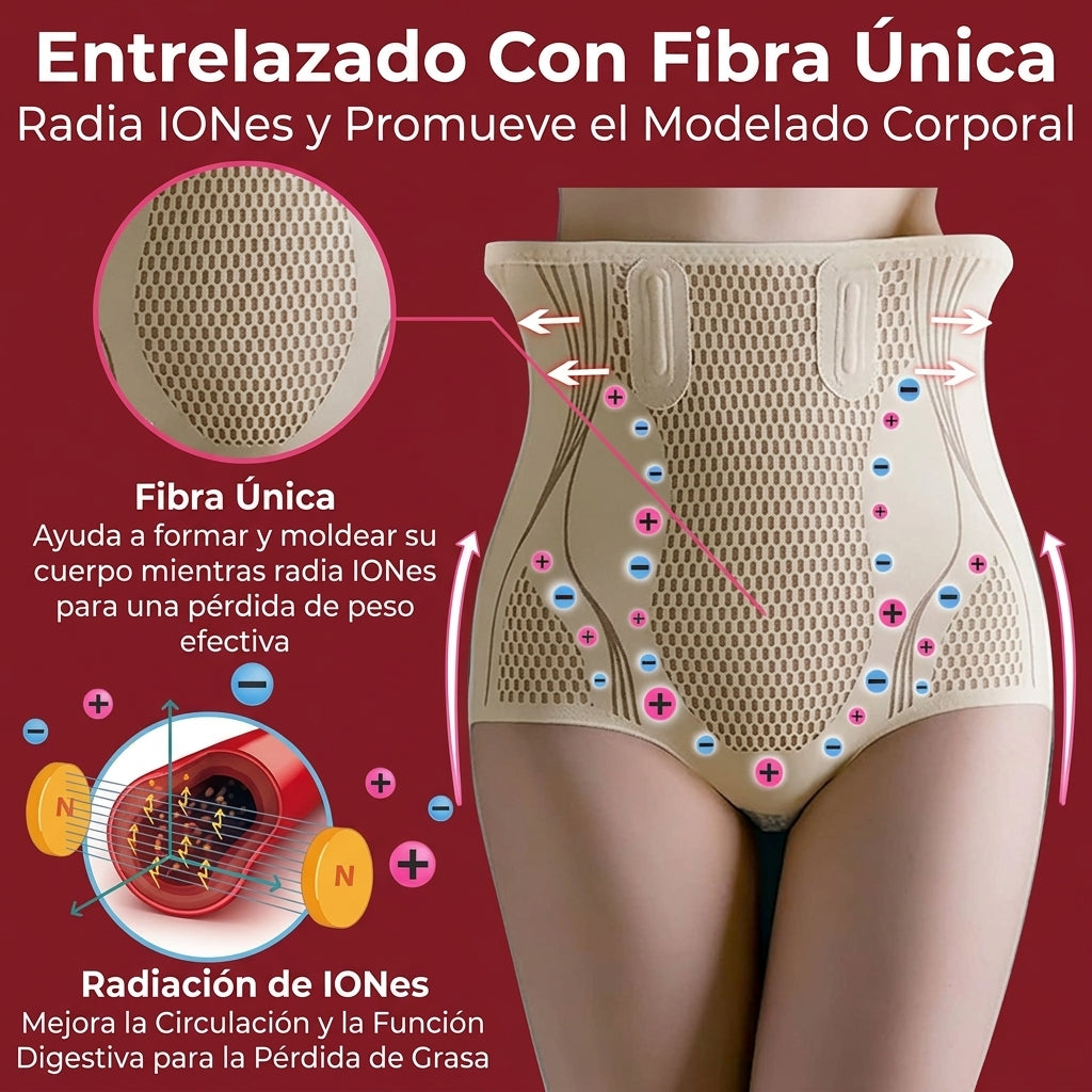 Bragas moldeadoras de fibra de grafeno para adelgazar