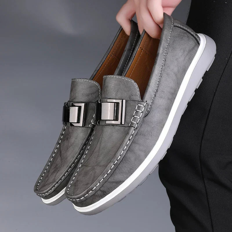 Mocasines de piel de lujo