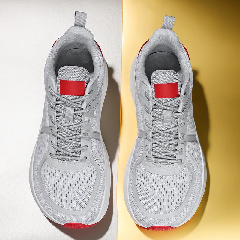 Barefoot Shoes for Men Zero Drop Wide Toe Box Sneakers Minimalist Lace Up Lightweight Breathable Running Shoes Gym Shoes Outdoor