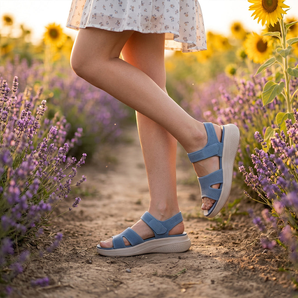 Sandalias Ergonómicas Flex Azul