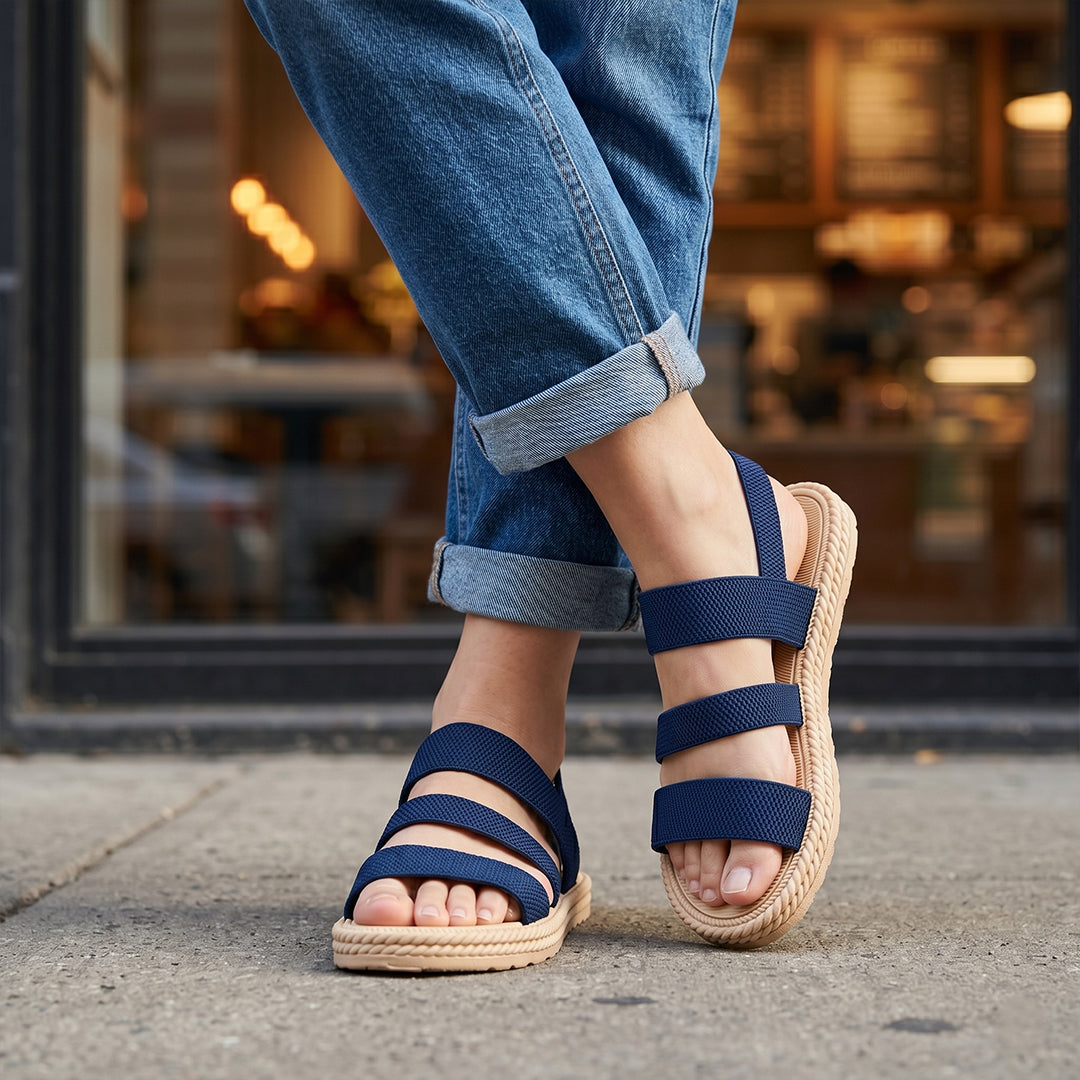 Sandalias Ergonómicas Oasis Navy