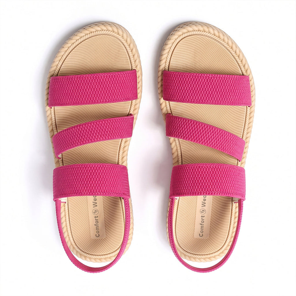 Sandalias Ergonómicas Oasis Rosa