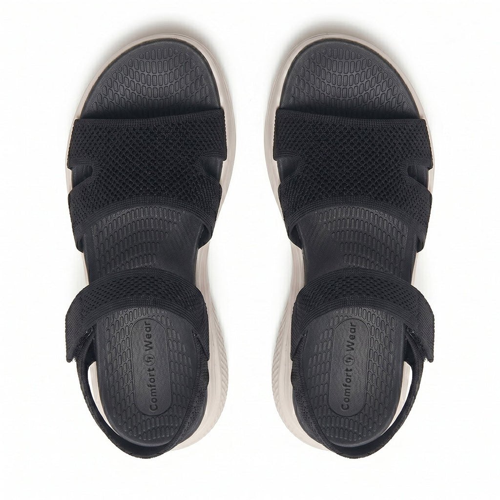 Sandalias Ergonómicas Flex Negro