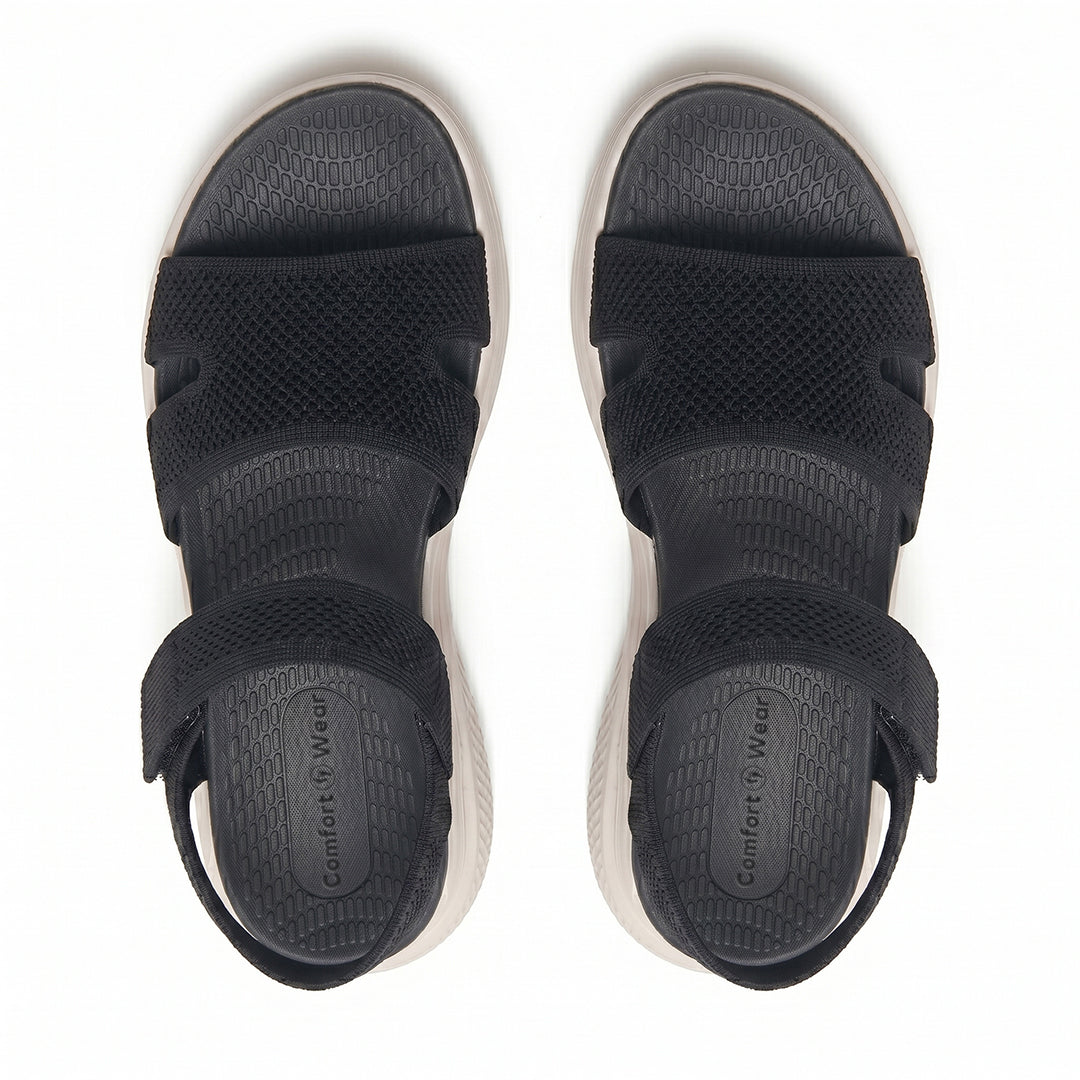 Sandalias Ergonómicas Flex Negro