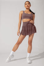 Falda con licra Brillare, control de abdomen y bolsillos