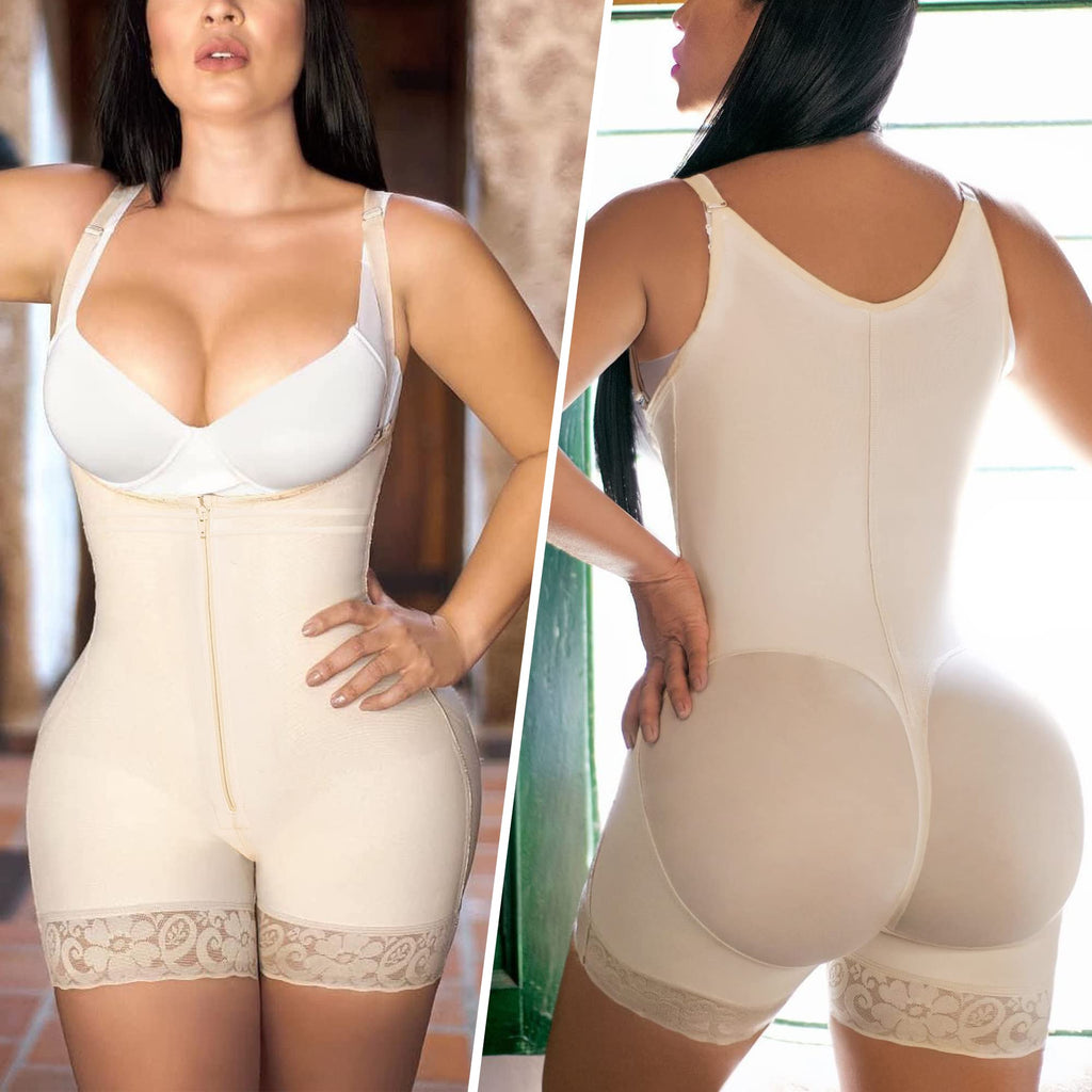 Fajas Colombianas para mujer, faja posparto para control abdominal, moldeador de cuerpo y levantamiento de glúteos.