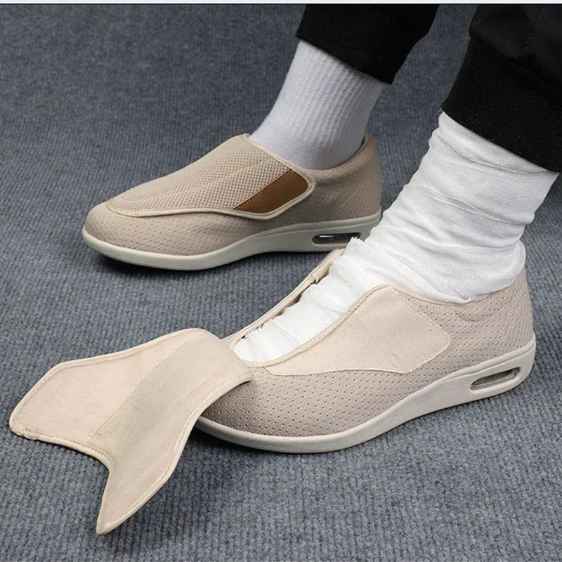 Zapatos Horma Ancha Chloe Beige