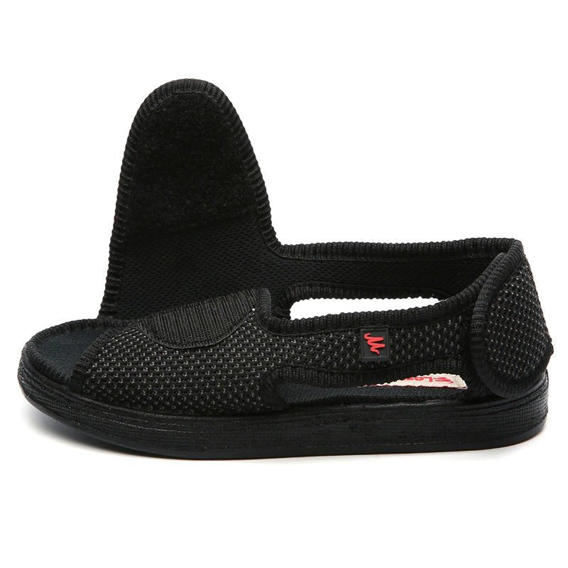 Sandalias Horma Ancha Coles Negro