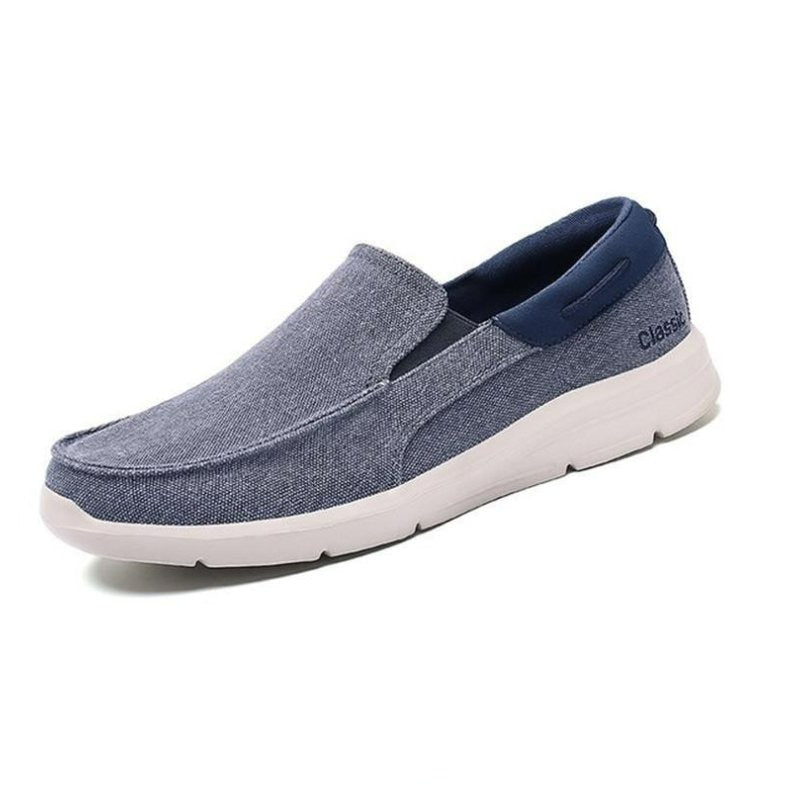 Mocasines Ortopédicos Elásticos Azul