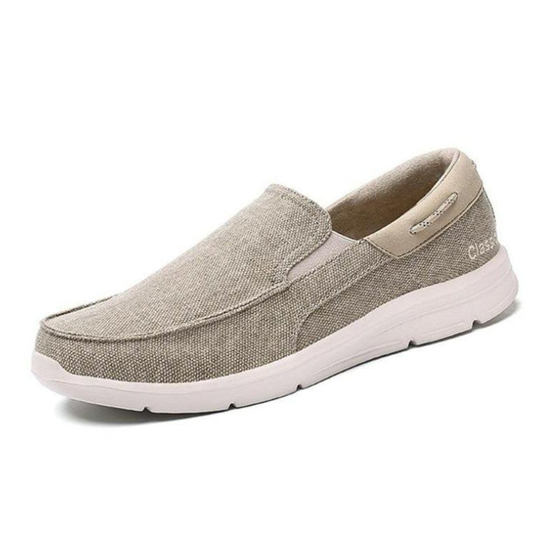 Mocasines Ortopédicos Elásticos Caqui
