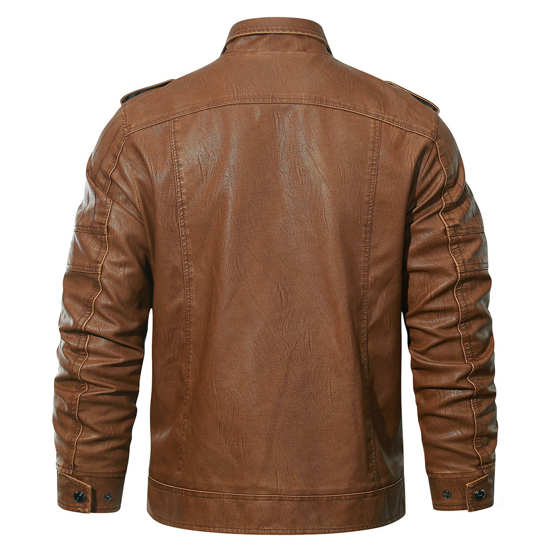 Chaqueta de motorista de forro polar