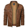 Chaqueta de motorista de forro polar
