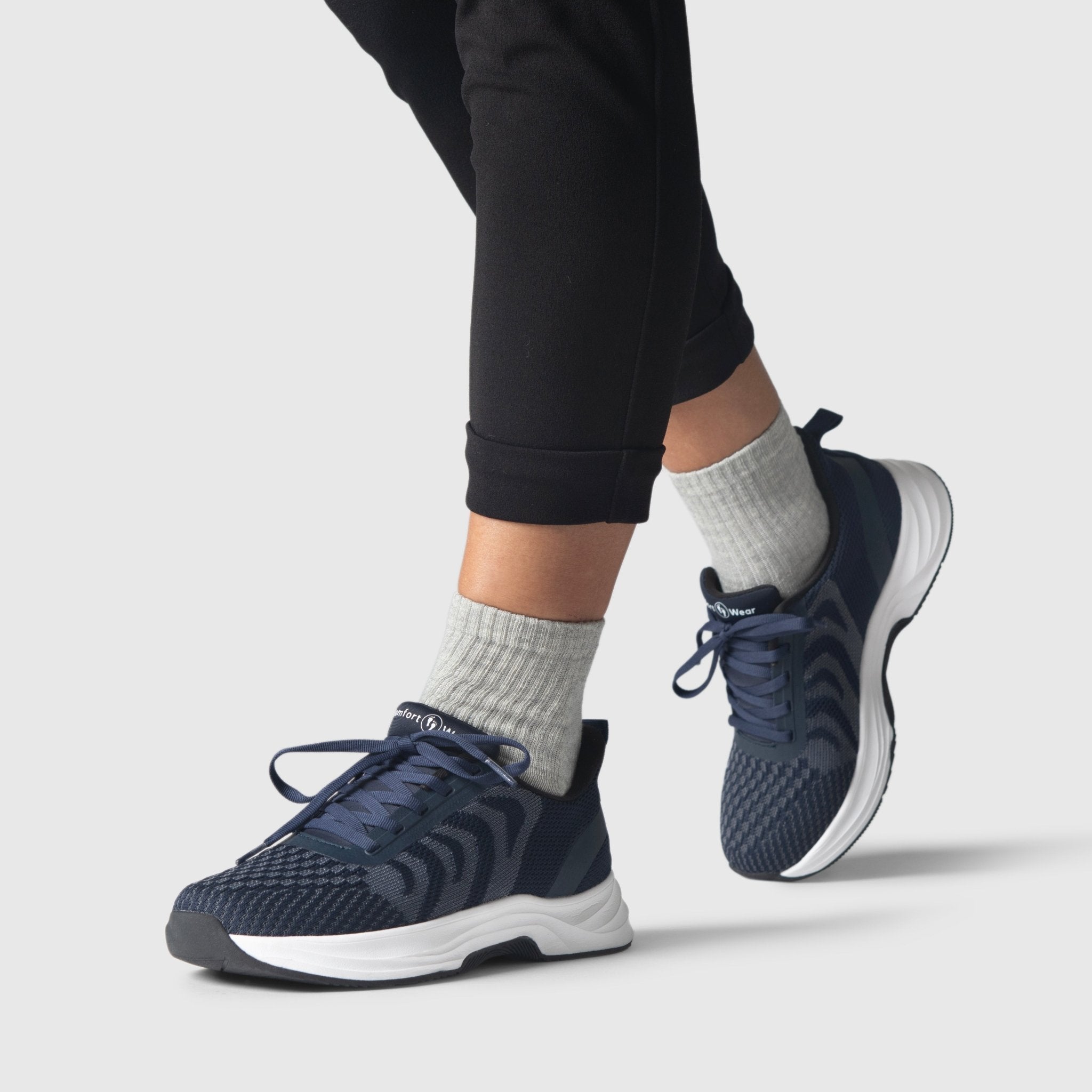 Zapatos Manos Libres Azul Flow
