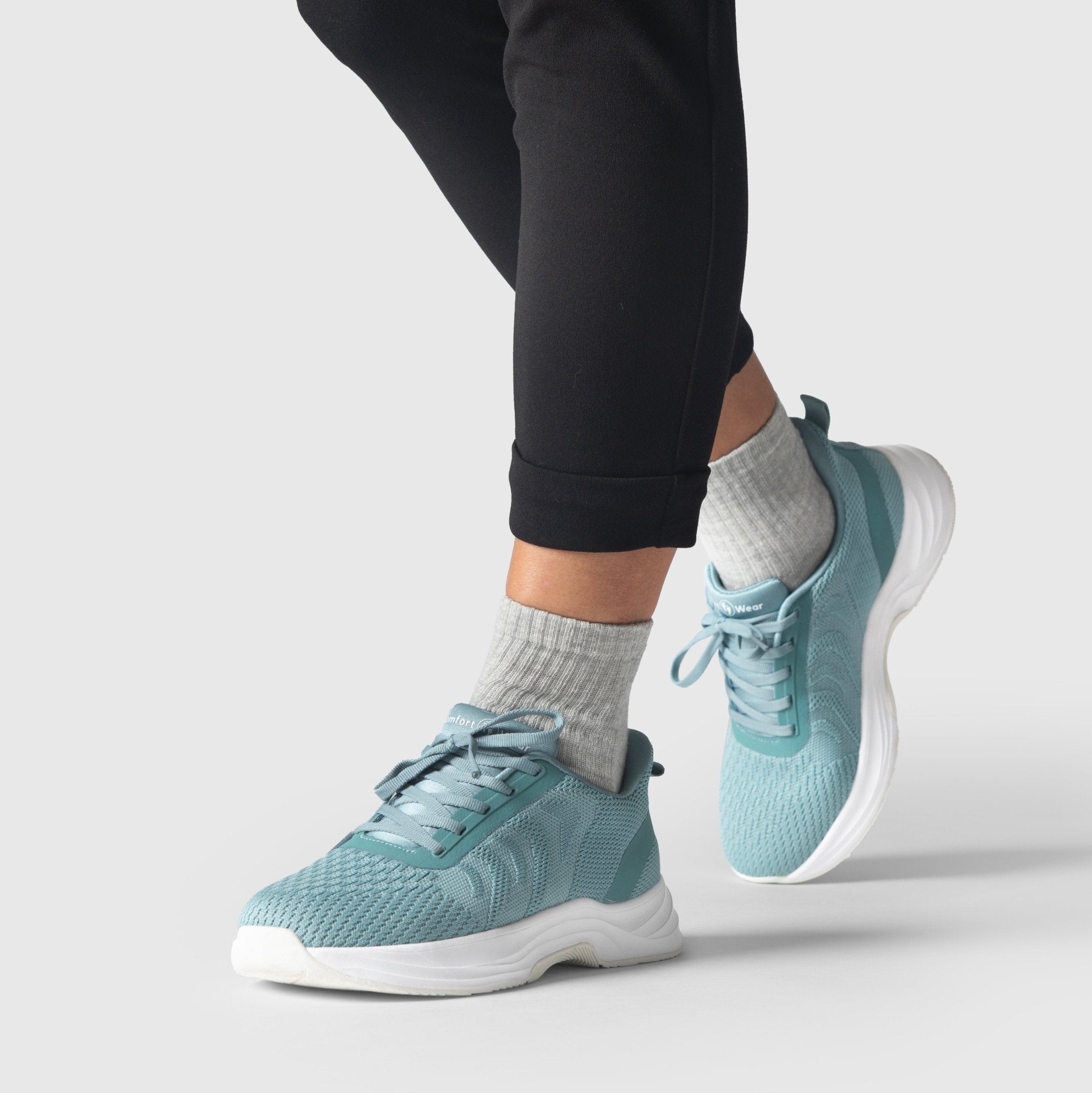 Zapatos Manos Libres Teal Flow