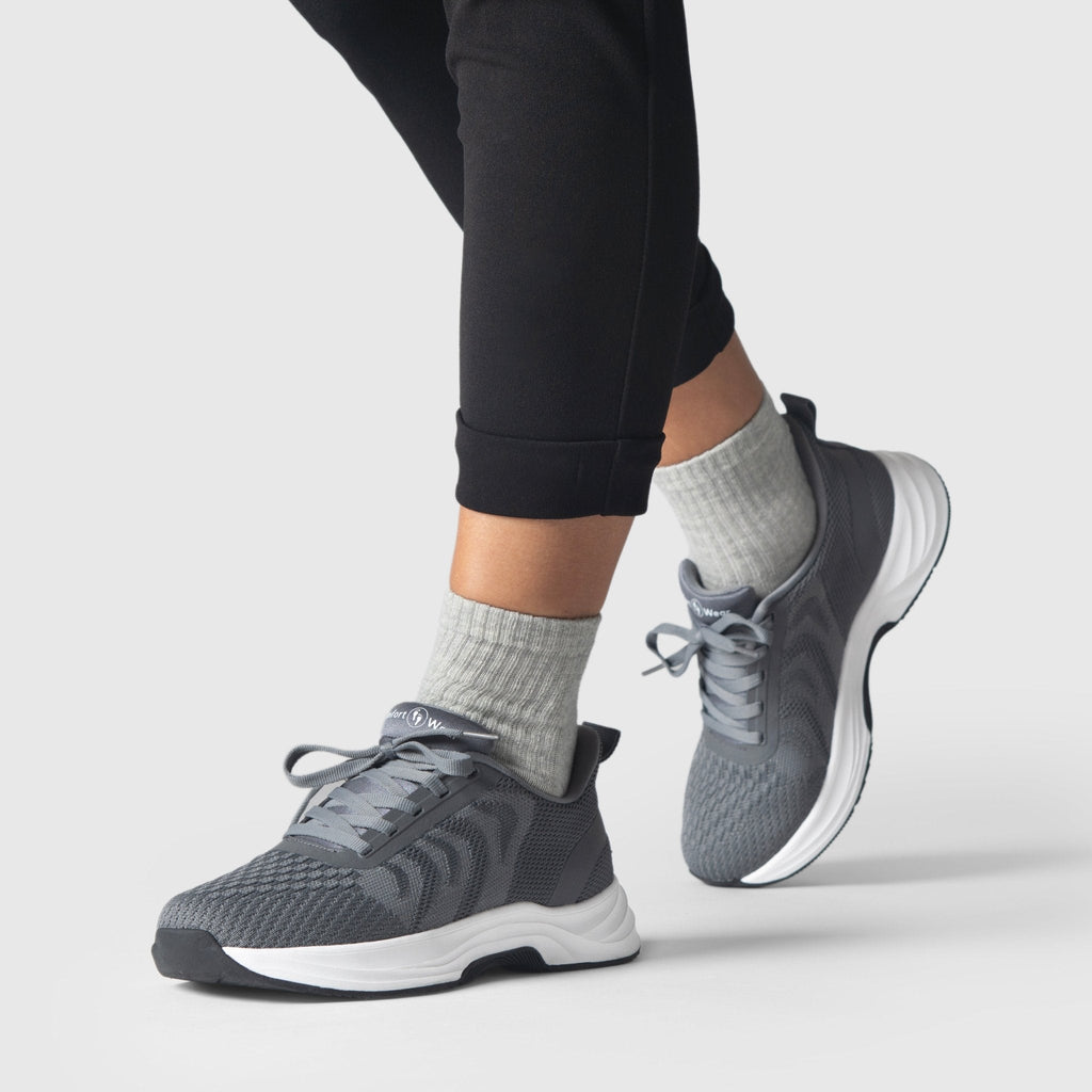 Zapatos Manos Libres Gris Flow
