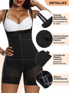 fajas para controlar el abdomen, fajas postparto para levantar los glúteos, prenda de compresión con varillas de acero