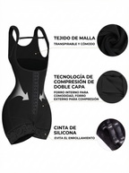 Fajas Moldeadoras Control de barriga para mujeres Levantador de glúteos con cremallera en la entrepierna Faja Body Shaper