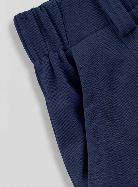 Pantalón elástico de cintura alta