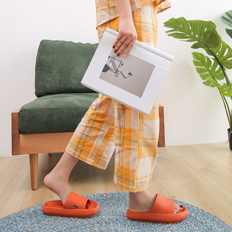 Sandalias Ergonómicas Slide Naranja