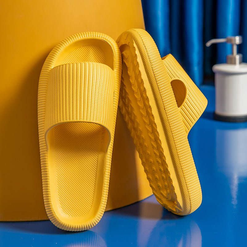 Sandalias Ergonómicas Slide Amarillo