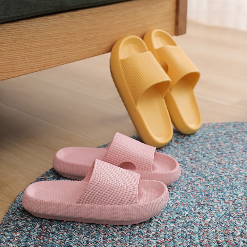 Sandalias Ergonómicas Slide Amarillo