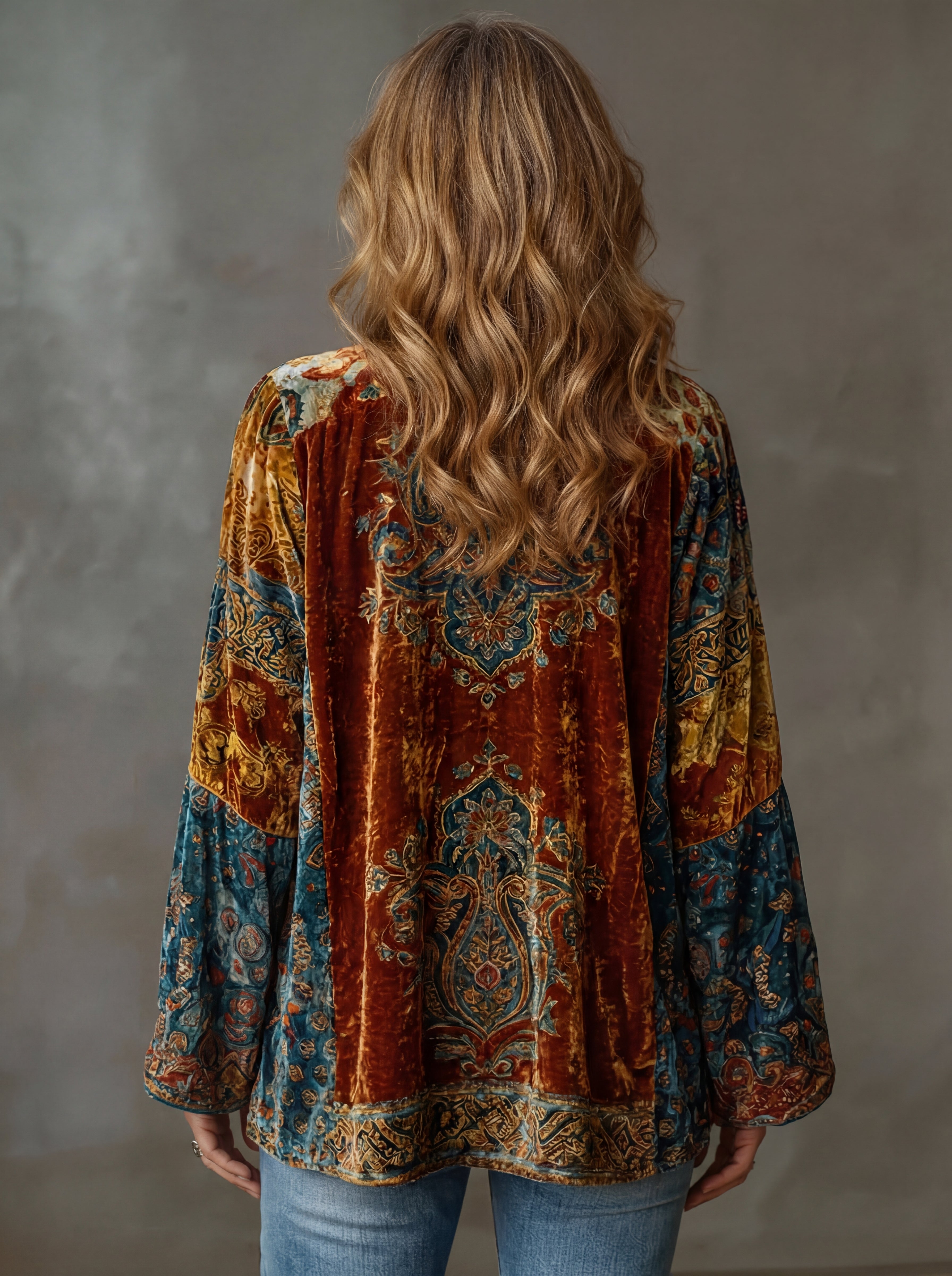 Aria | Chaqueta kimono bohemia
