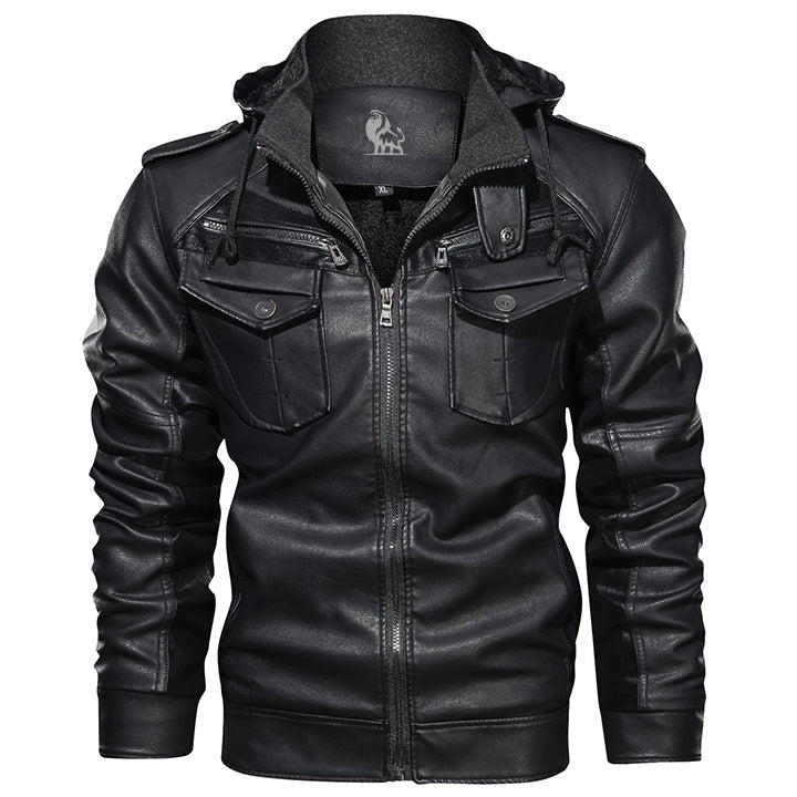Chaqueta de cuero Titan