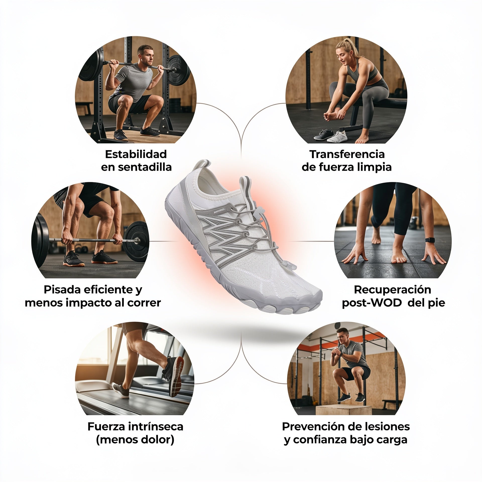 zapatillas ortopedicas Cold Summit Gym