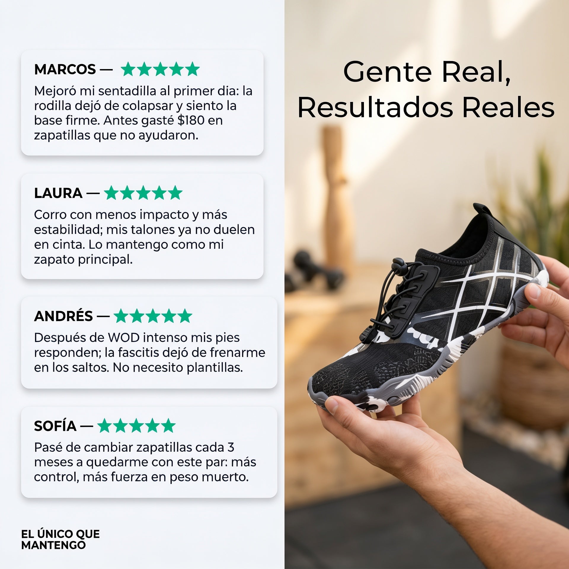 zapatillas ortopedicas Cold Summit Gym