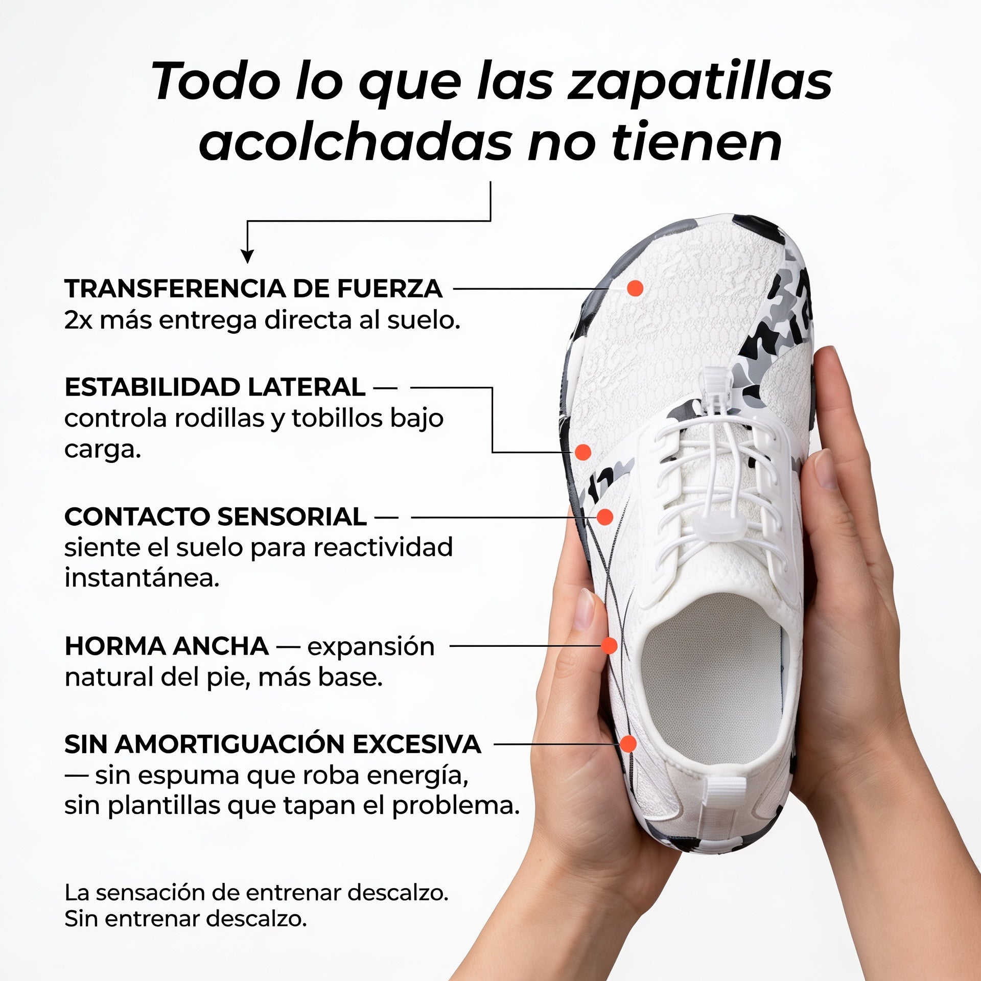 zapatillas ortopedicas Cold Summit Gym