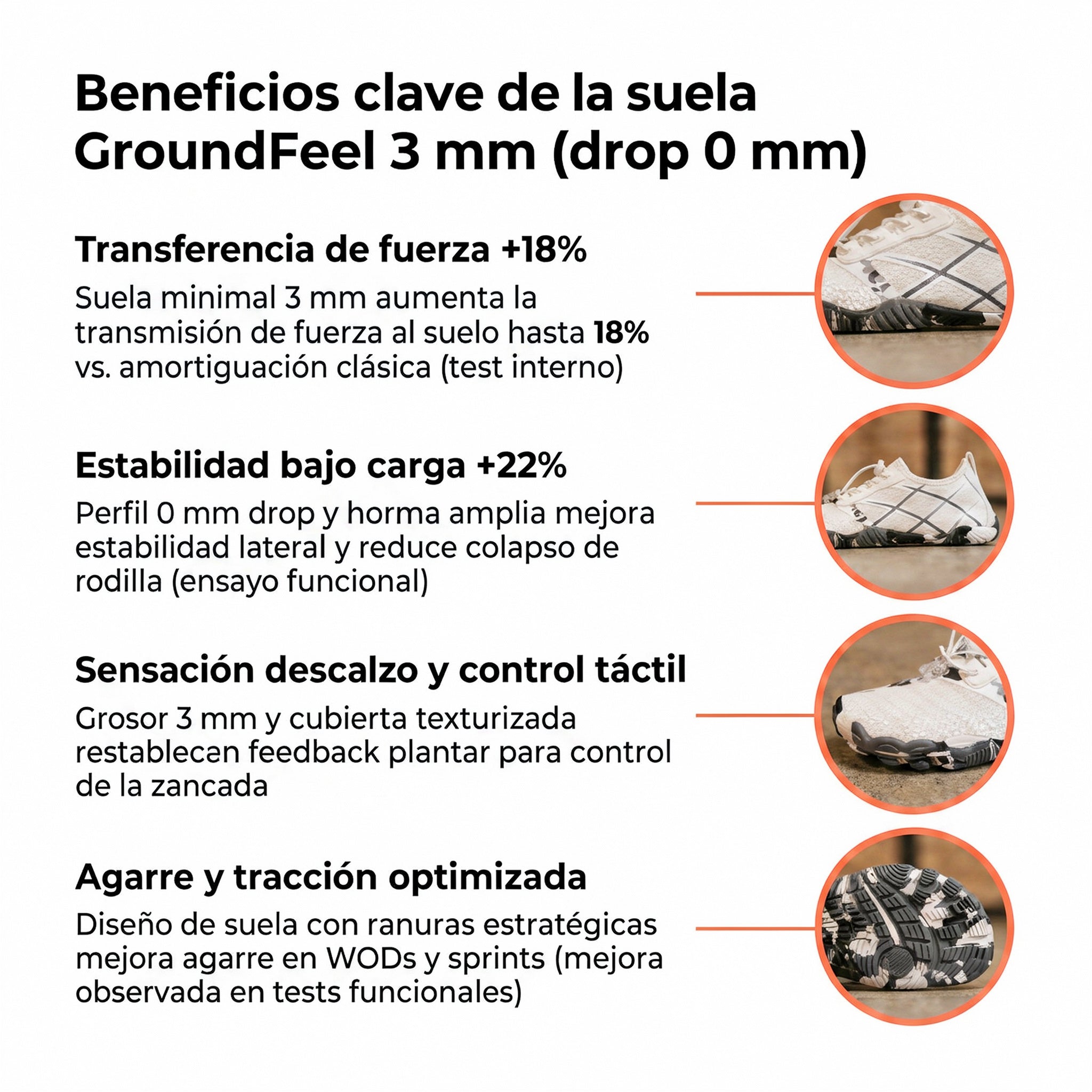 zapatillas ortopedicas Cold Summit Gym