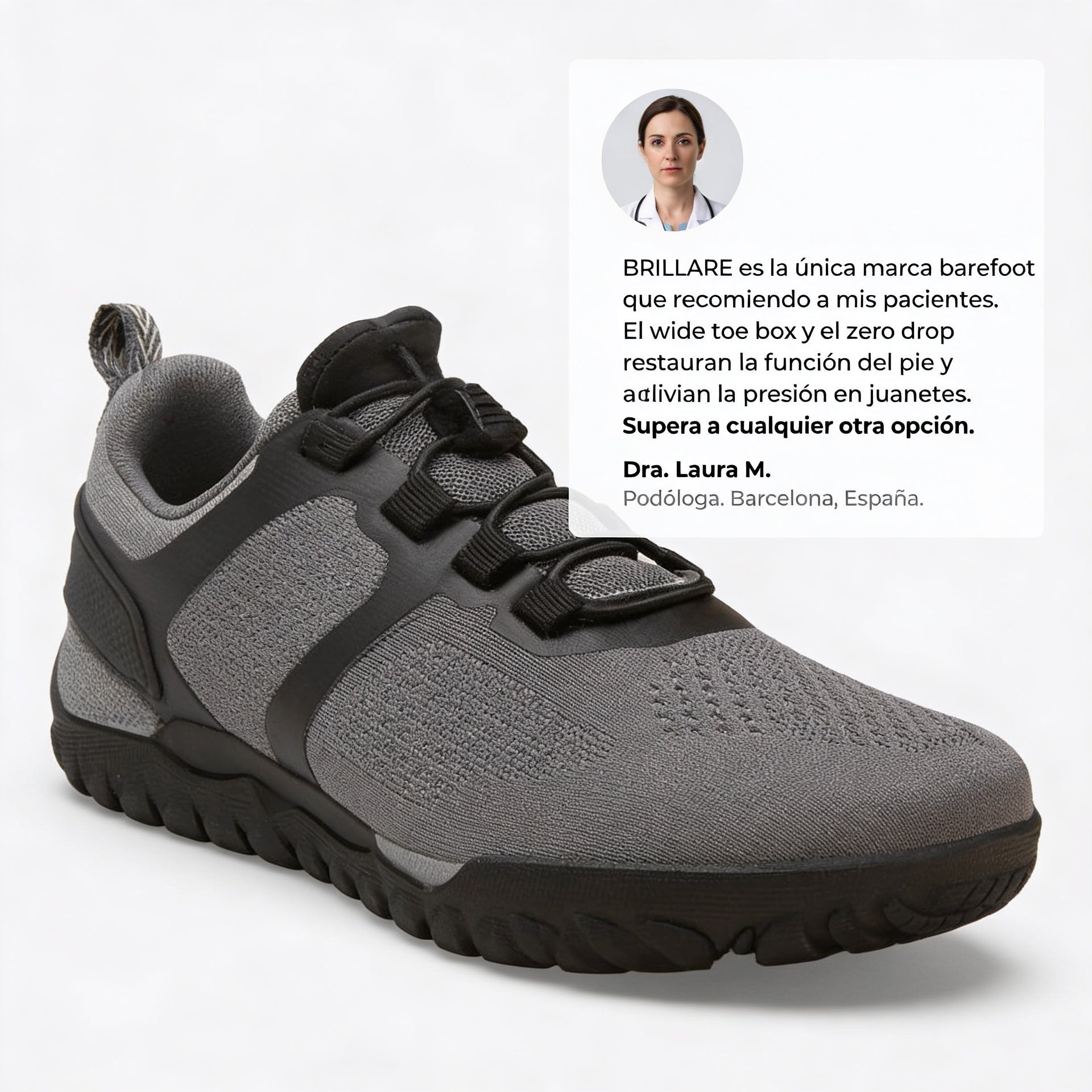 Zapatillas minimalistas ligeras brillare