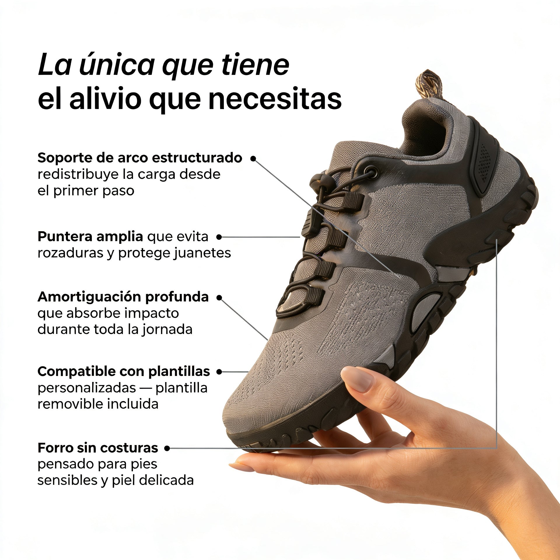 Zapatillas minimalistas ligeras brillare