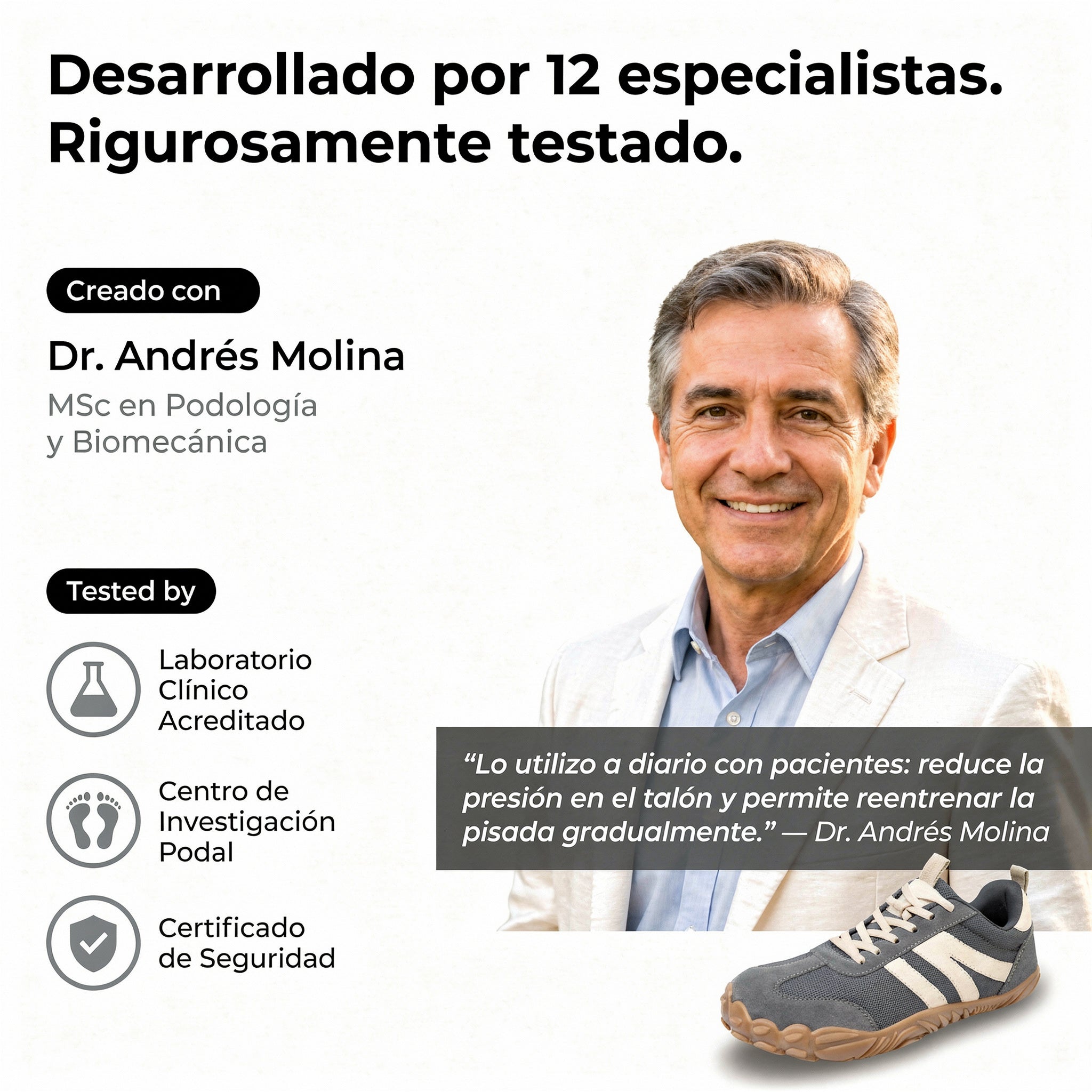 Zapatillas ortopedicas Nude Power Pain relief