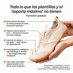 Zapatillas ortopedicas Nude Power Pain relief