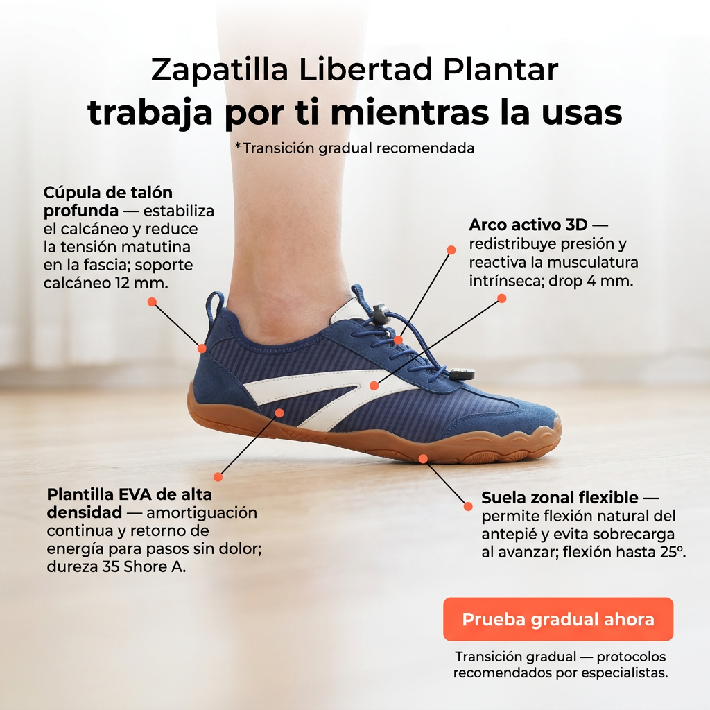 Zapatillas ortopedicas Nude Power Pain relief