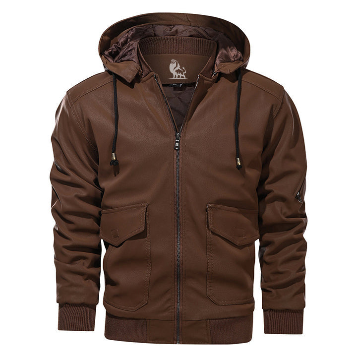 Chaqueta de cuero marciana