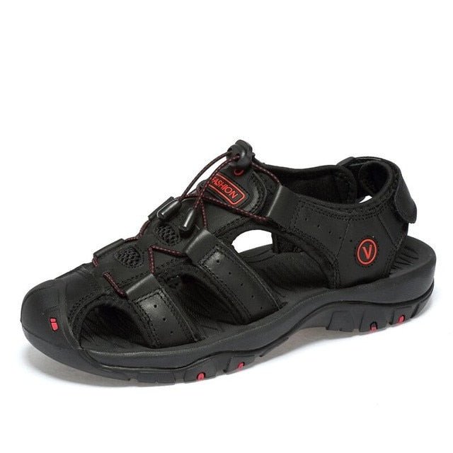 Sandalias Ortopédicas Correa Negro