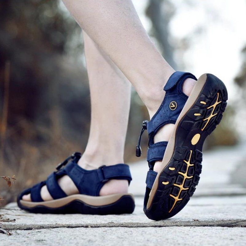 Sandalias Ortopédicas Correa Azul