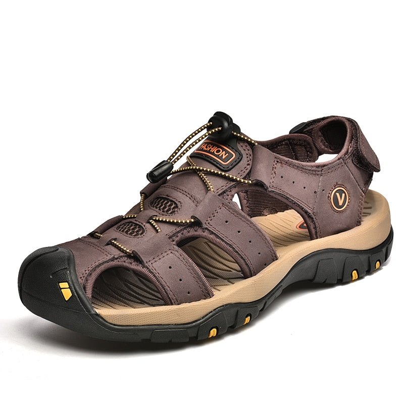 Sandalias Ortopédicas Correa Café