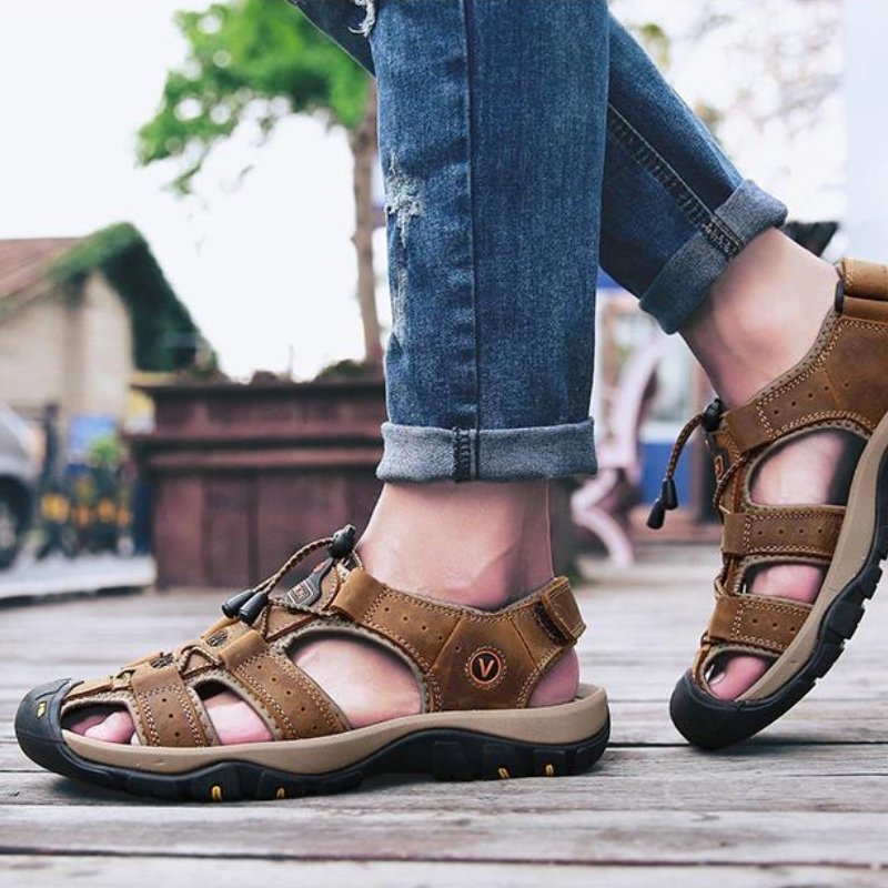 Sandalias Ortopédicas Correa Espresso