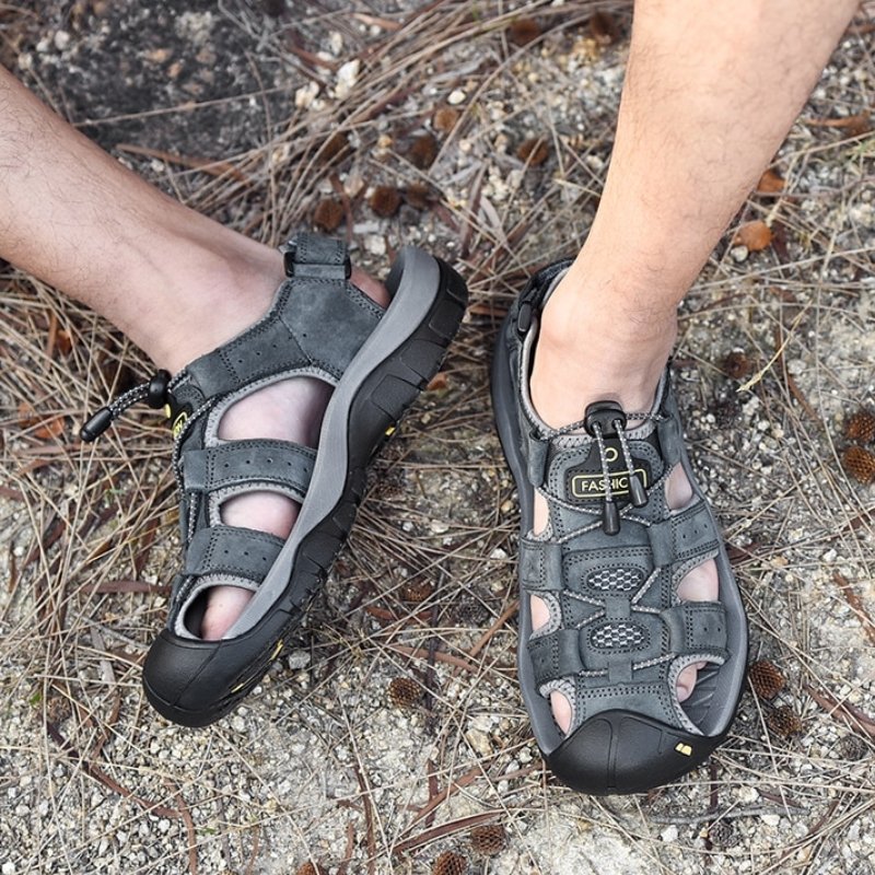 Sandalias Ortopédicas Correa Gris
