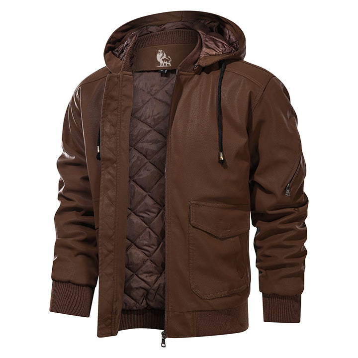 Chaqueta de cuero marciana