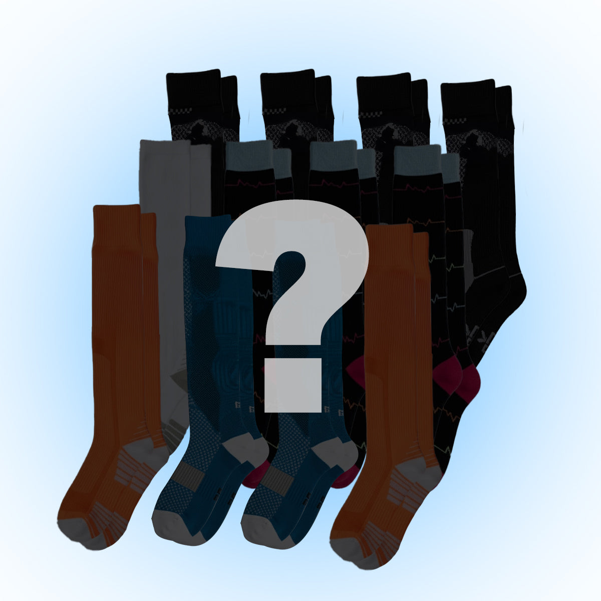 Calcetines Compresión Sorpresa Pack 12