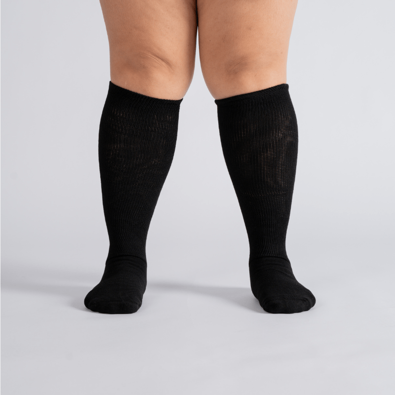 Calcetines Elásticos Pack 3 Negro