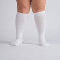 Medias Rodilla Confort Blanco